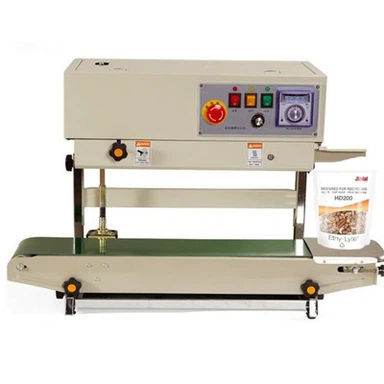 Stroj za neprekinjeno navpično zapiranje vrečk