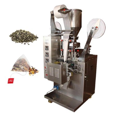 Majhen stroj za polnjenje vrečk zelenega čaja